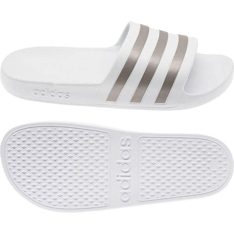 adidas Sportswear Adilette Aqua slippers wit/goud